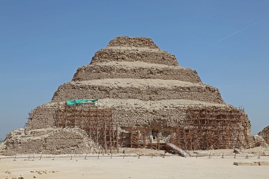 Step Pyramid. Saqqarra Step Pyramid. Saqqarra